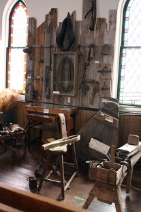 Craftsmans’ tools at St. James Textile Museum